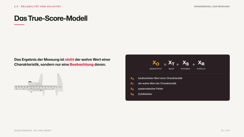 Das True-Score-Modell