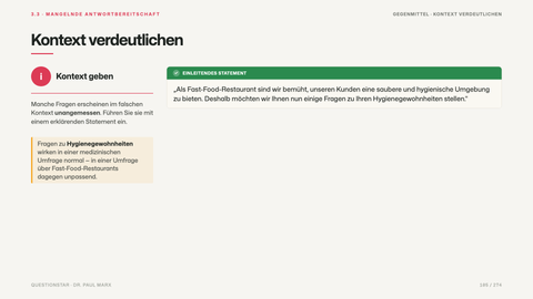 Kontext verdeutlichen
