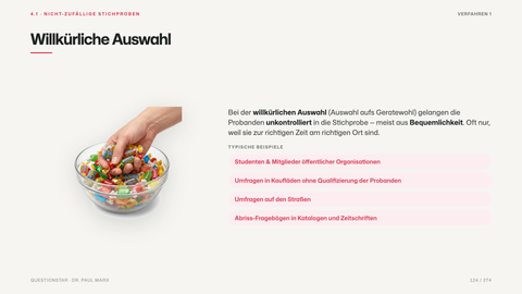 Willkürliche Auswahl