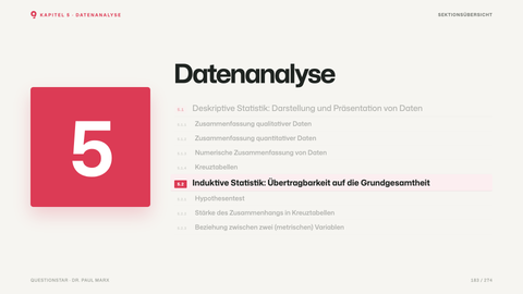 Datenanalyse