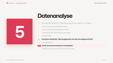 Datenanalyse
