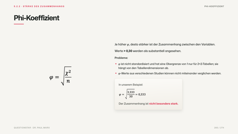 Phi-Koeffizient