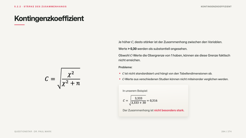 Kontingenzkoeffizient