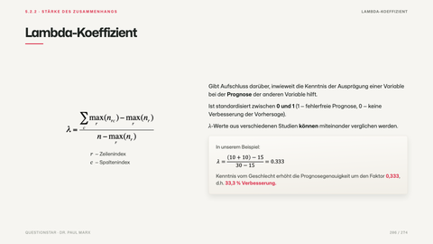 Lambda-Koeffizient