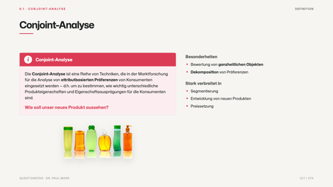 Conjoint-Analyse