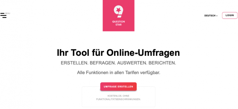 10 Beliebteste Umfrage-Tools Im Vergleich